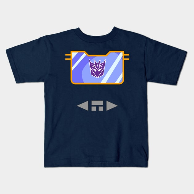 Soundwave Kids T-Shirt by nickbeta